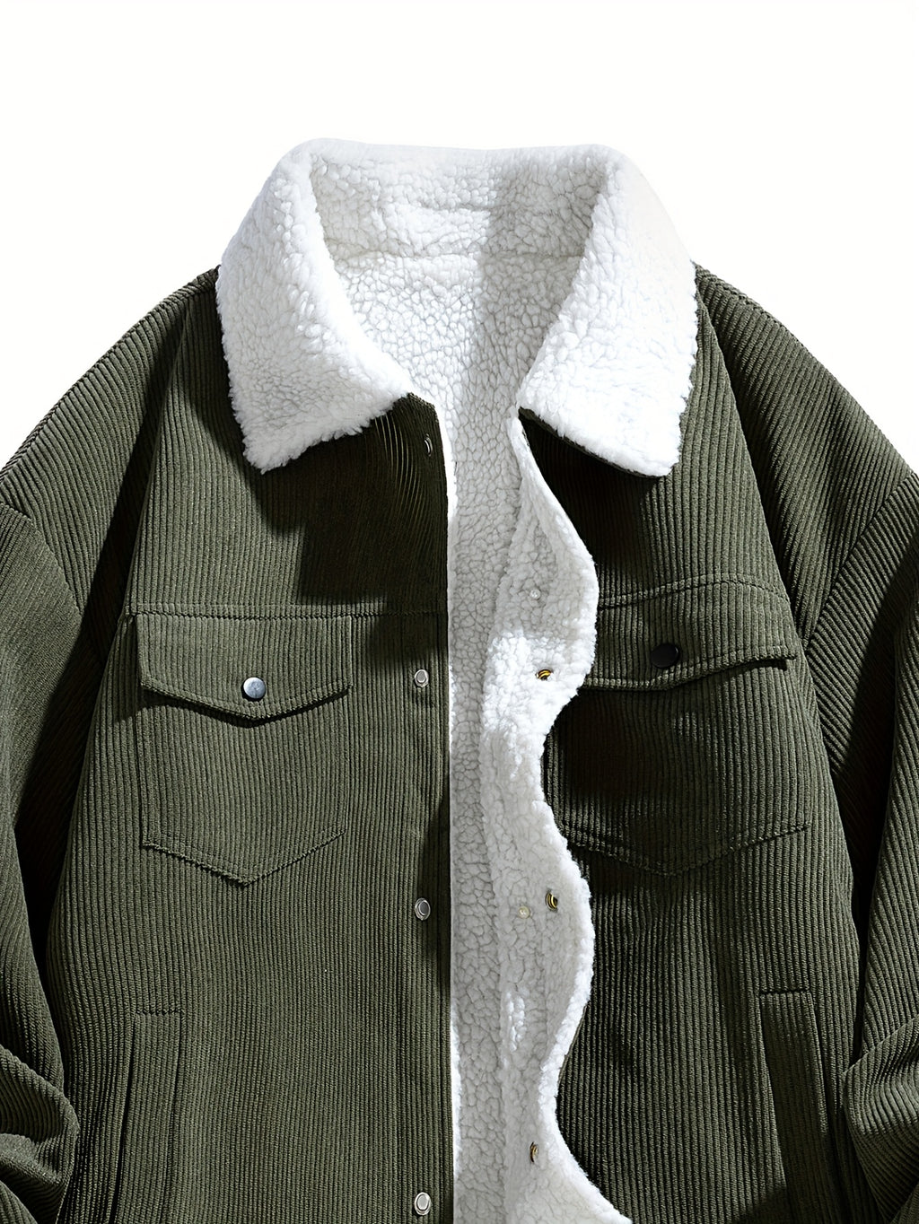 Corduroy Sherpa Jacket
