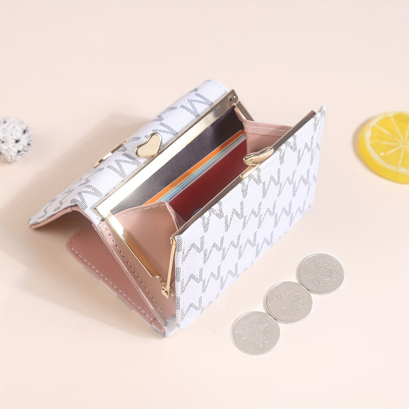 Modevos Women's Mini Trifold Wallet