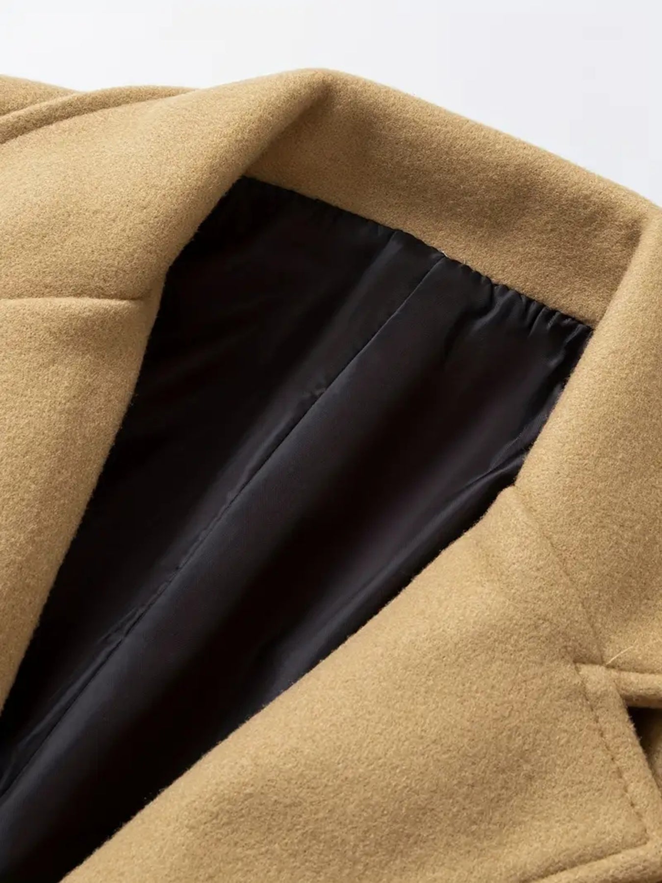 Men's Wool-Blend Overcoat