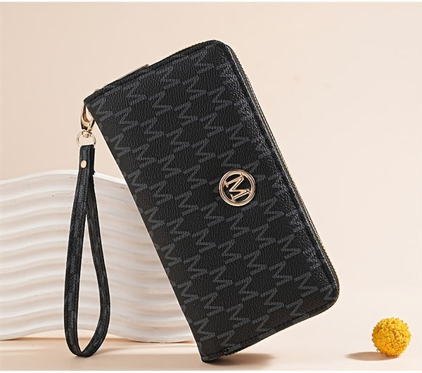 Modevos Double Zip Long Wallet