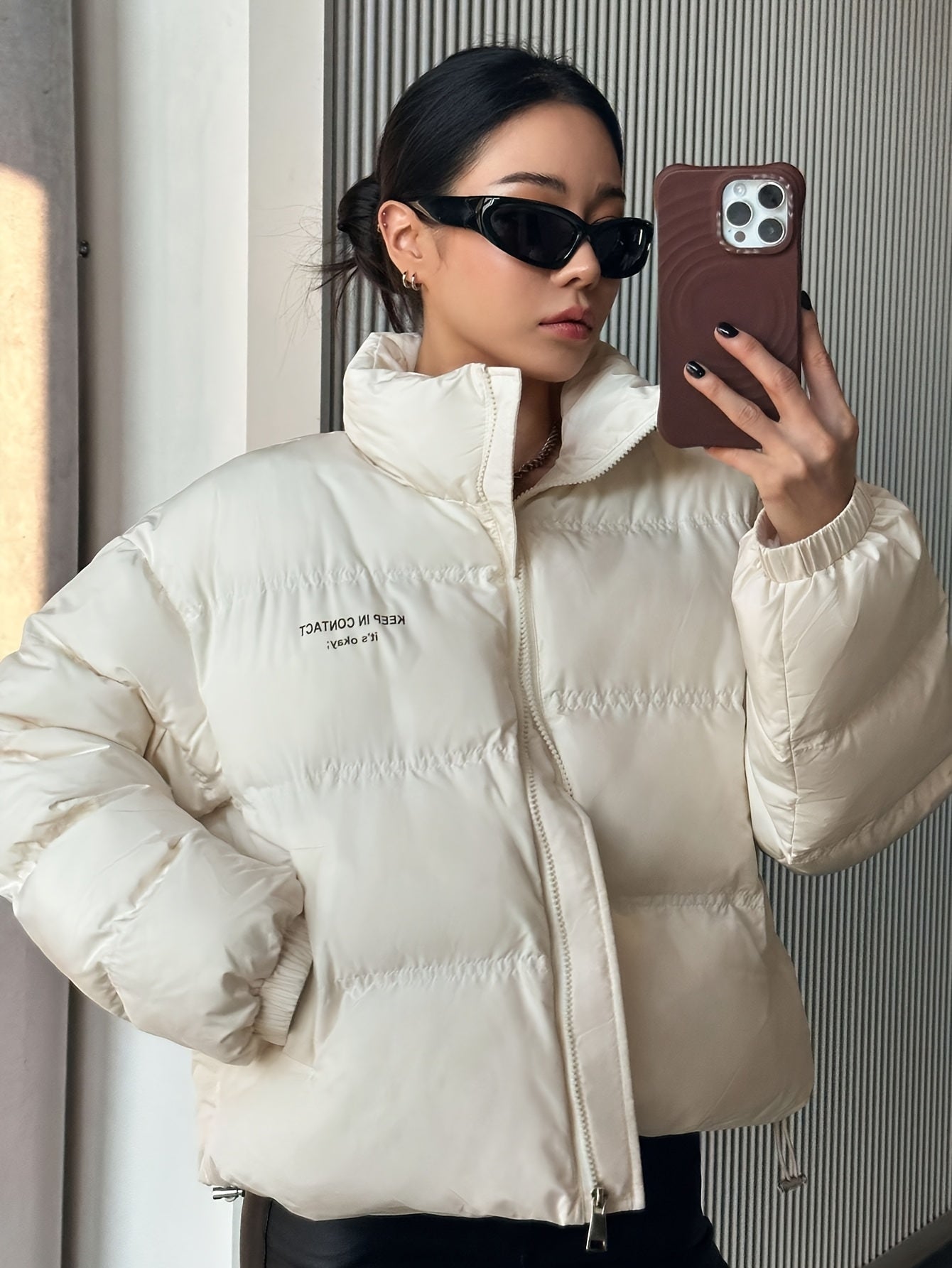 Cozy Padded Zip Jacket