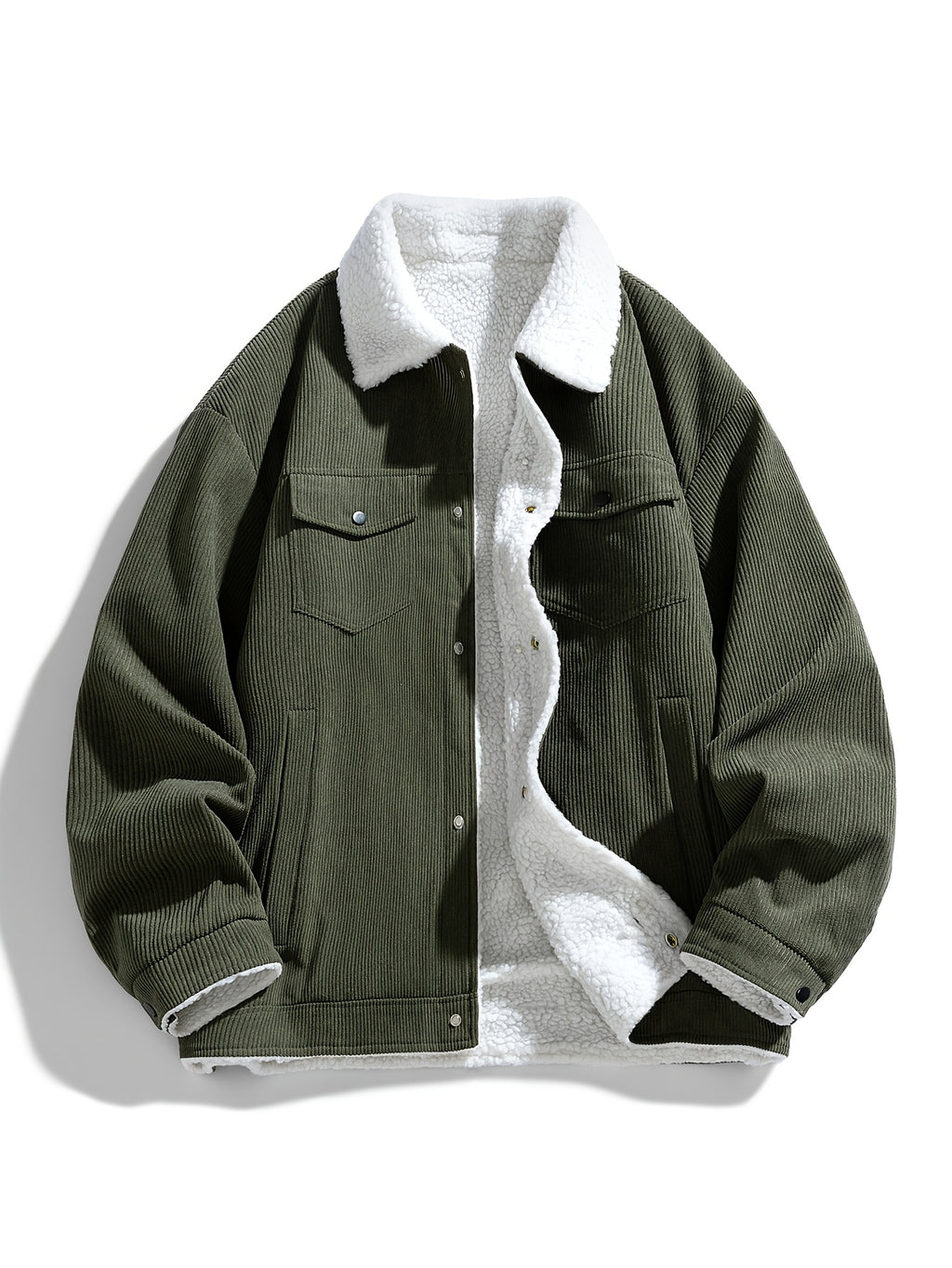 Corduroy Sherpa Jacket