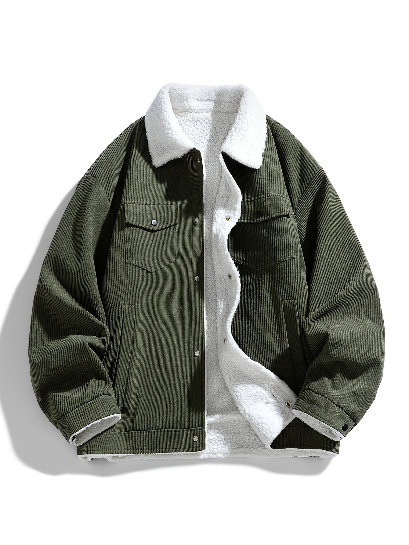 Corduroy Sherpa Jacket