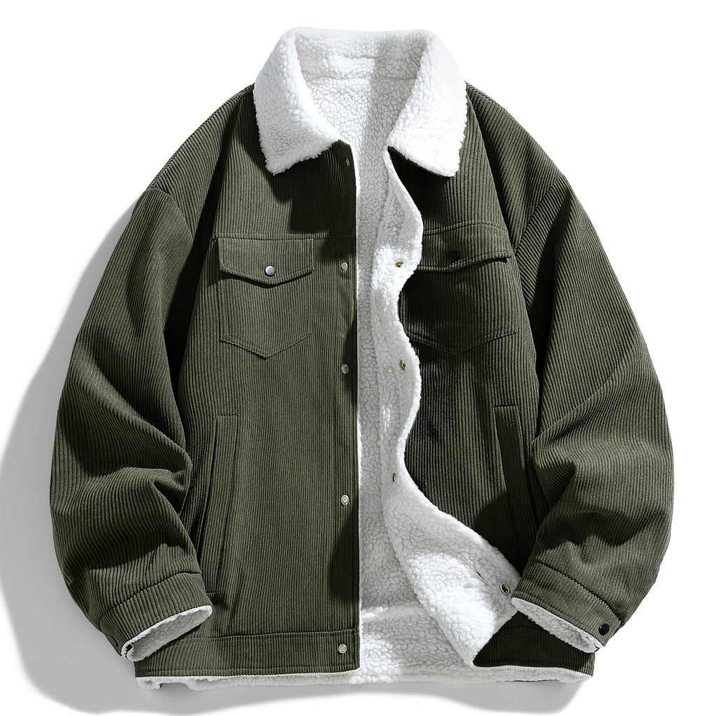 Corduroy Sherpa Jacket