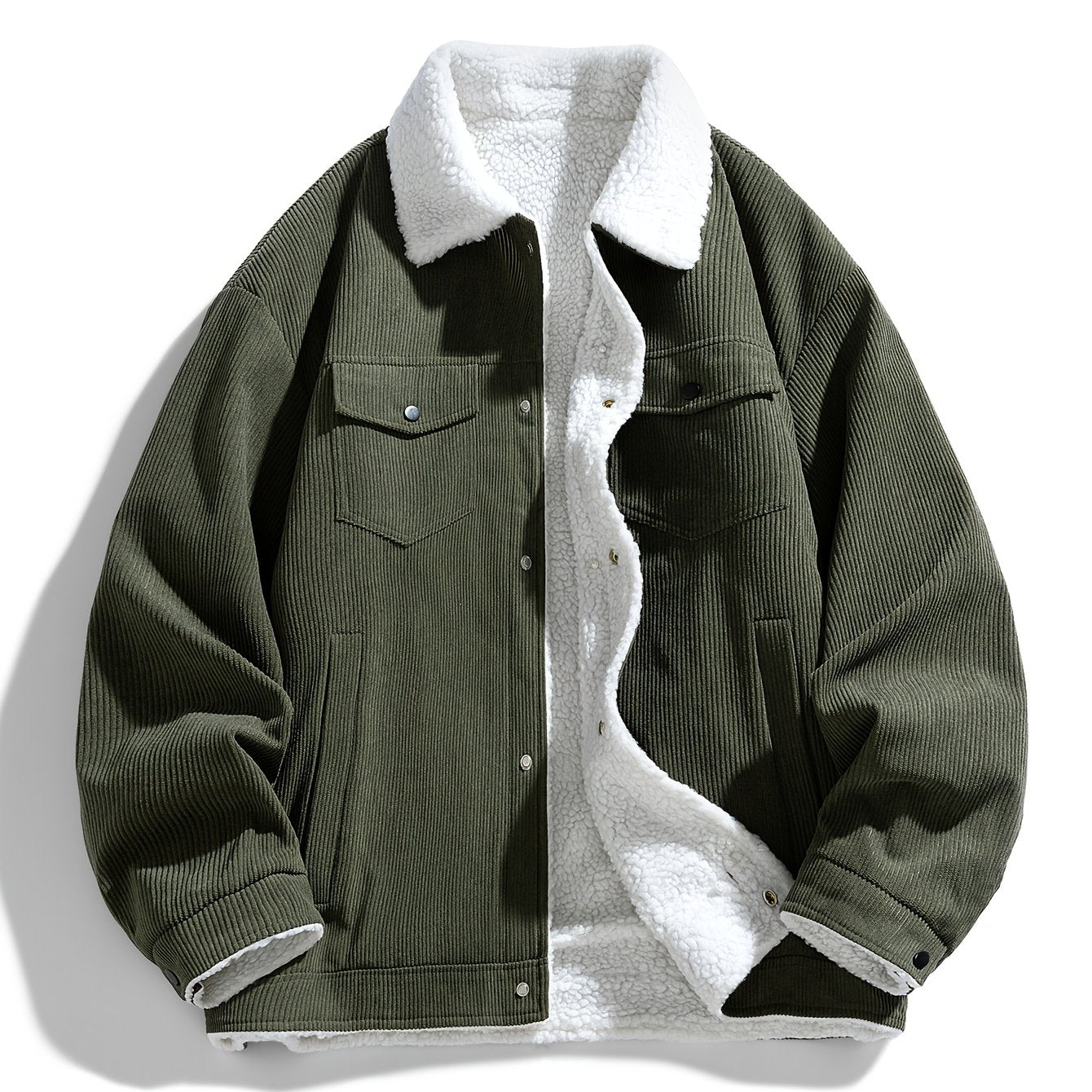 Corduroy Sherpa Jacket