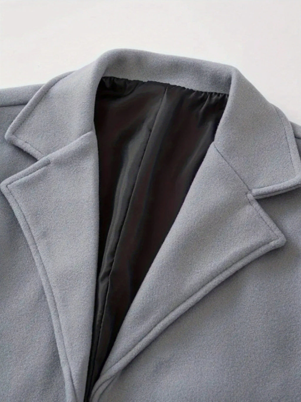 Men's Wool-Blend Overcoat