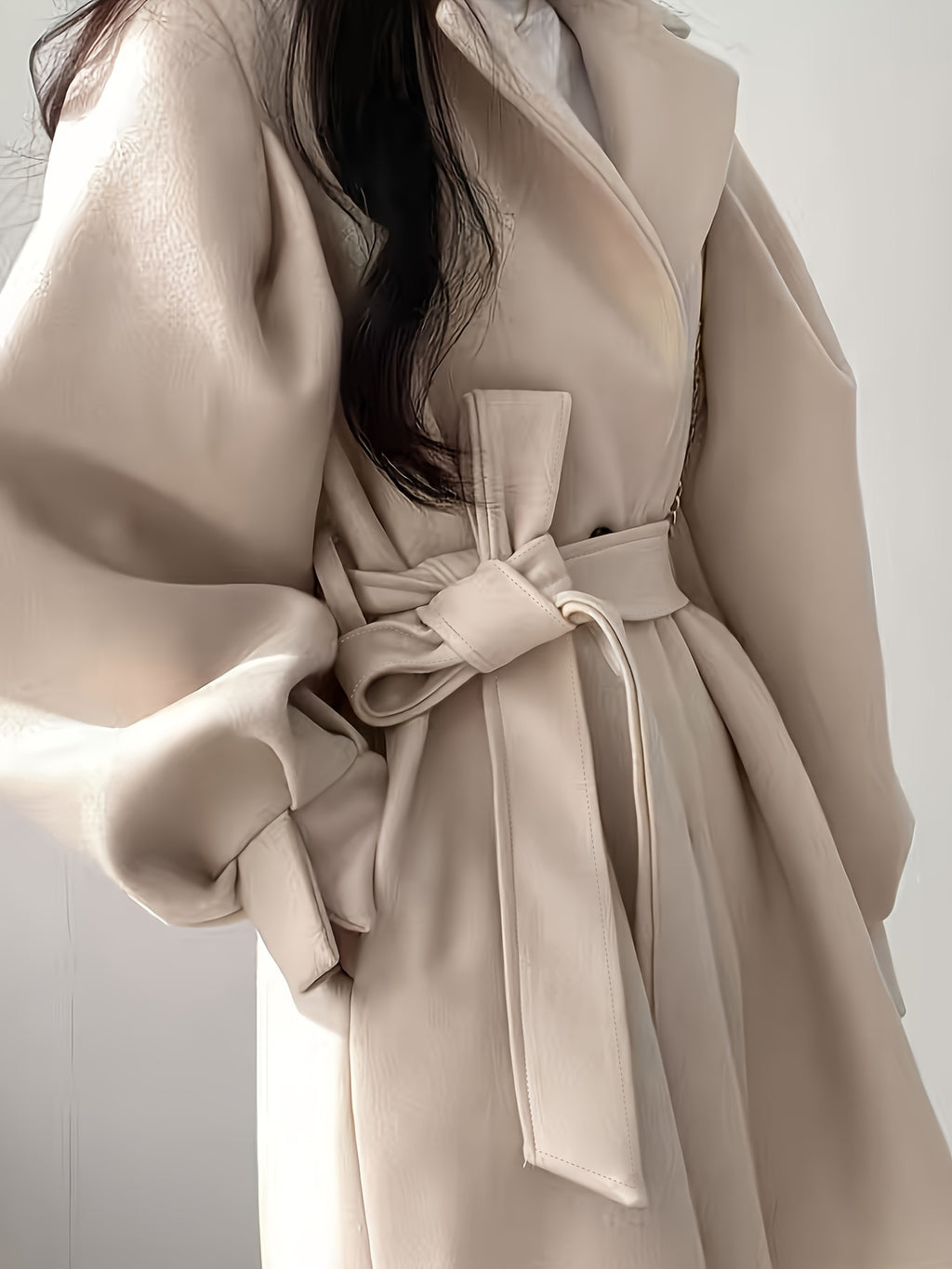 Elegant Belted Coat