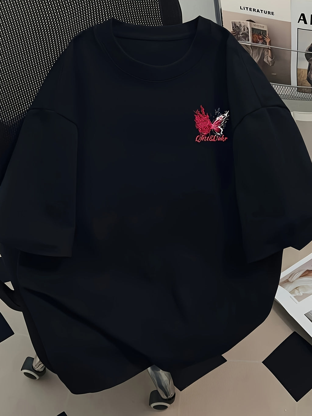 Blue Flame Butterfly T-Shirt