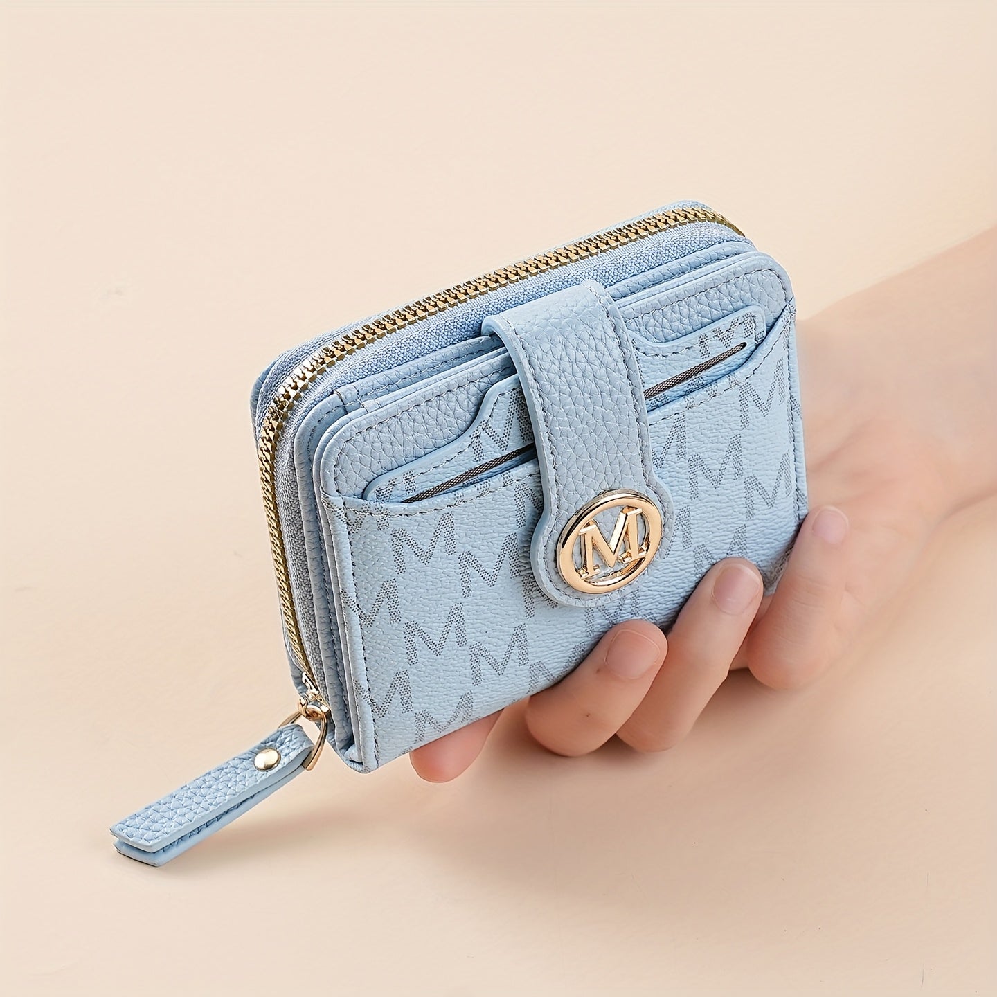 Modevos Women's Mini Leather Wallet