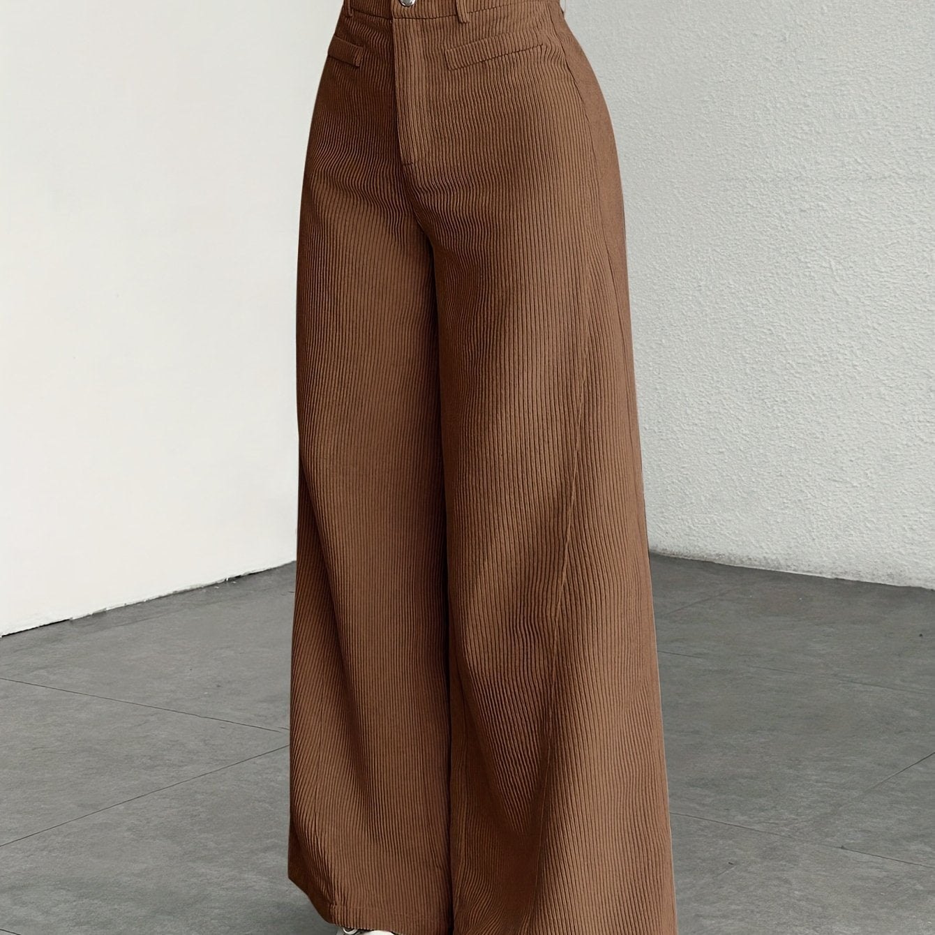 Women's Corduroy Wide-Leg Pants