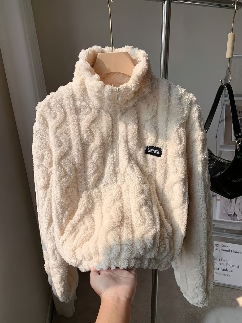Cozy Leopard Half-Zip