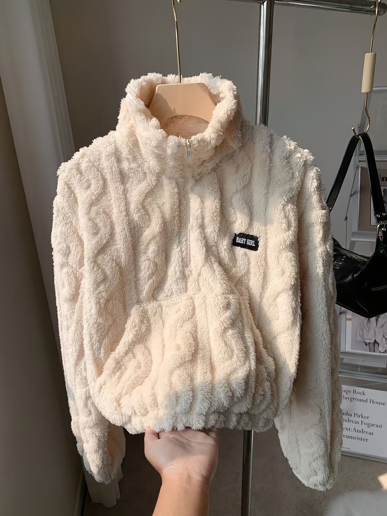 Cozy Leopard Half-Zip