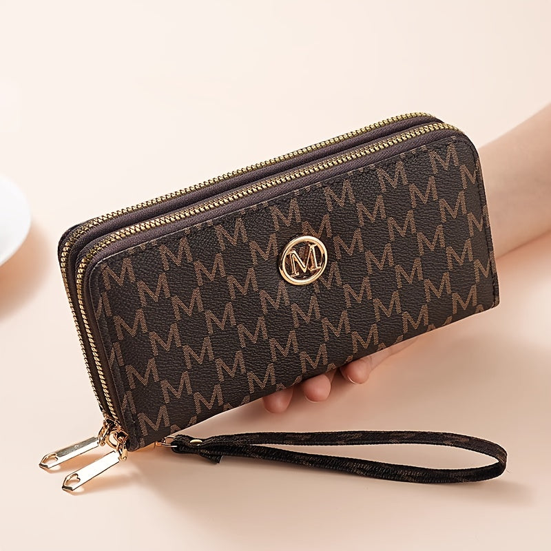 Modevos Double Zip Long Wallet