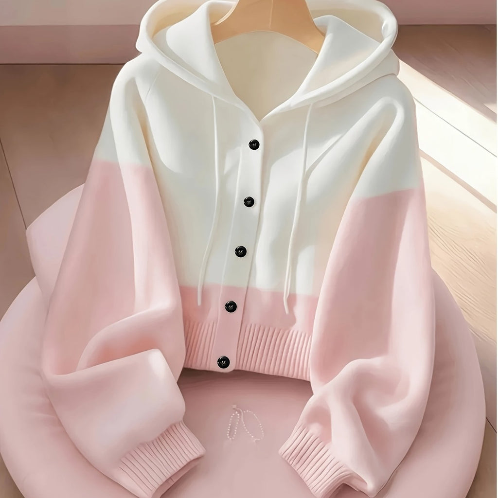 Pastel Pink Hoodie Jacket