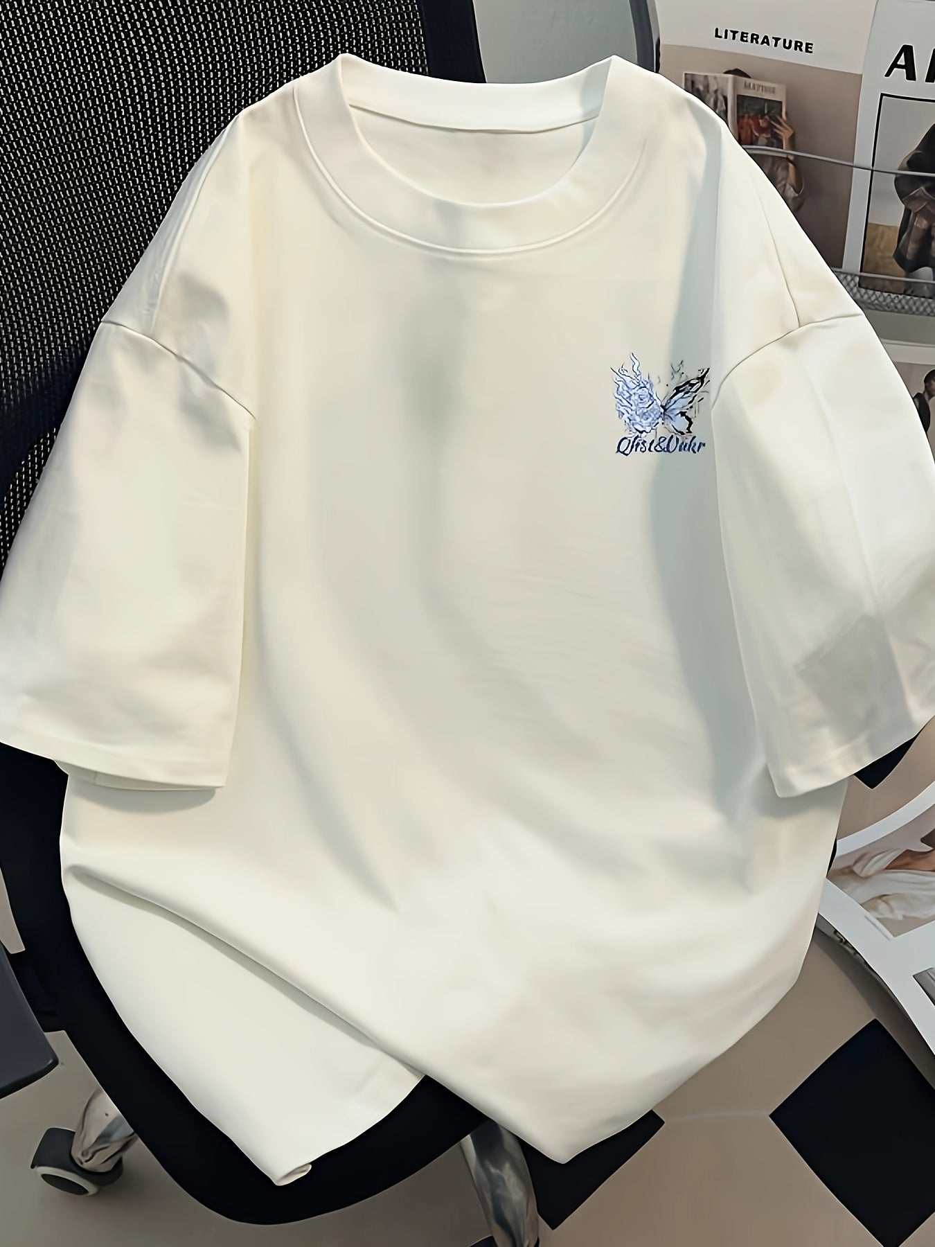 Blue Flame Butterfly T-Shirt