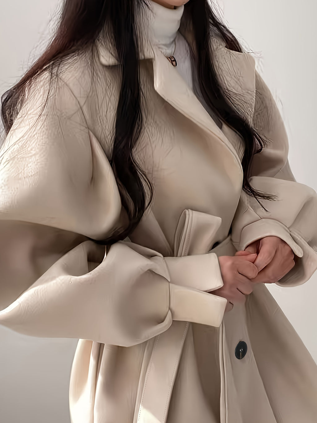 Elegant Belted Coat