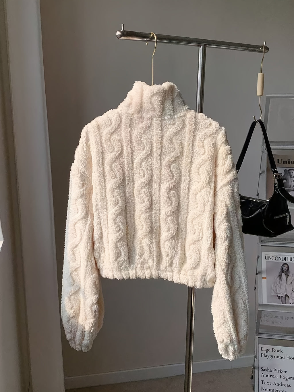 Cozy Leopard Half-Zip