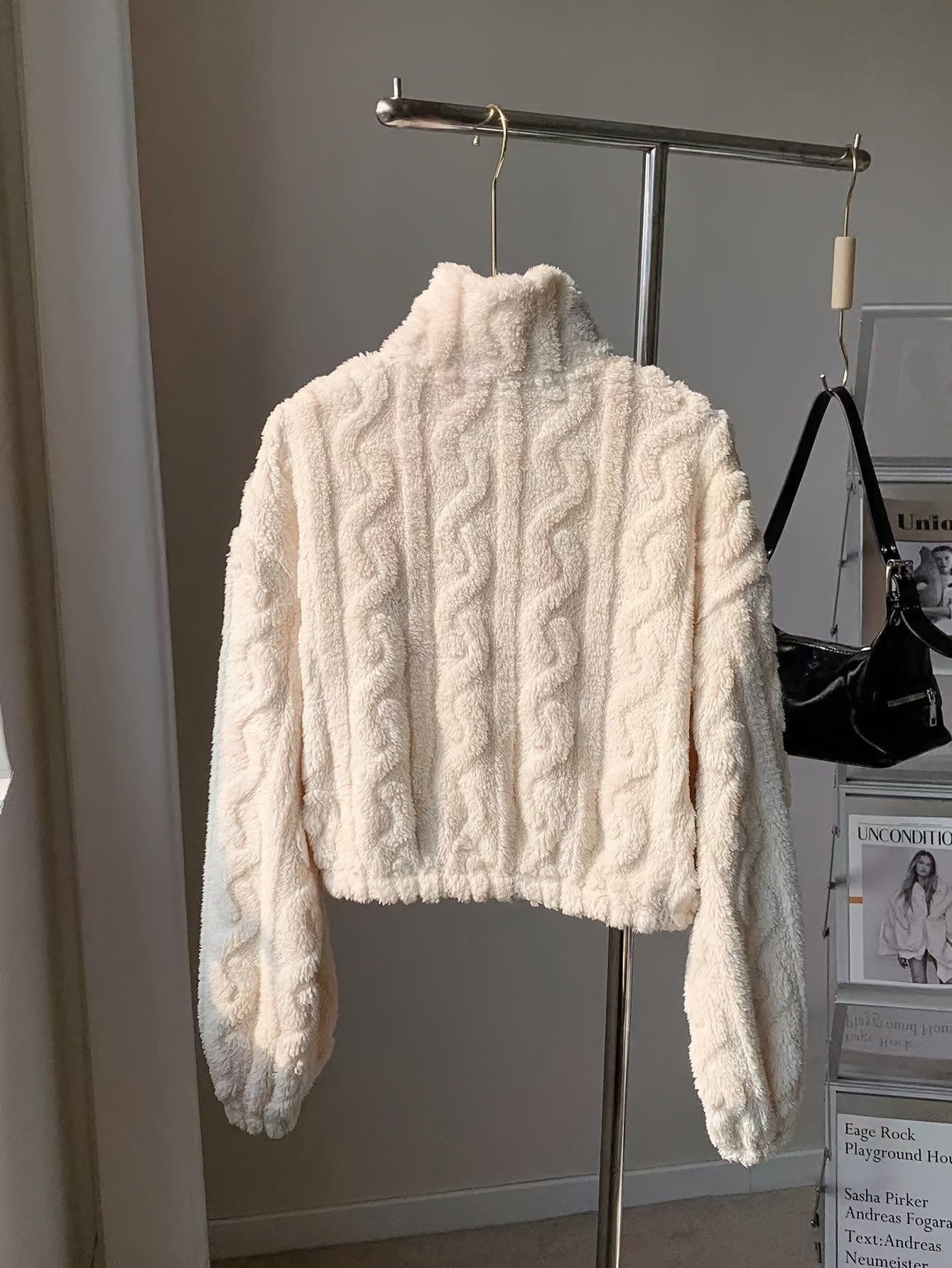 Cozy Leopard Half-Zip