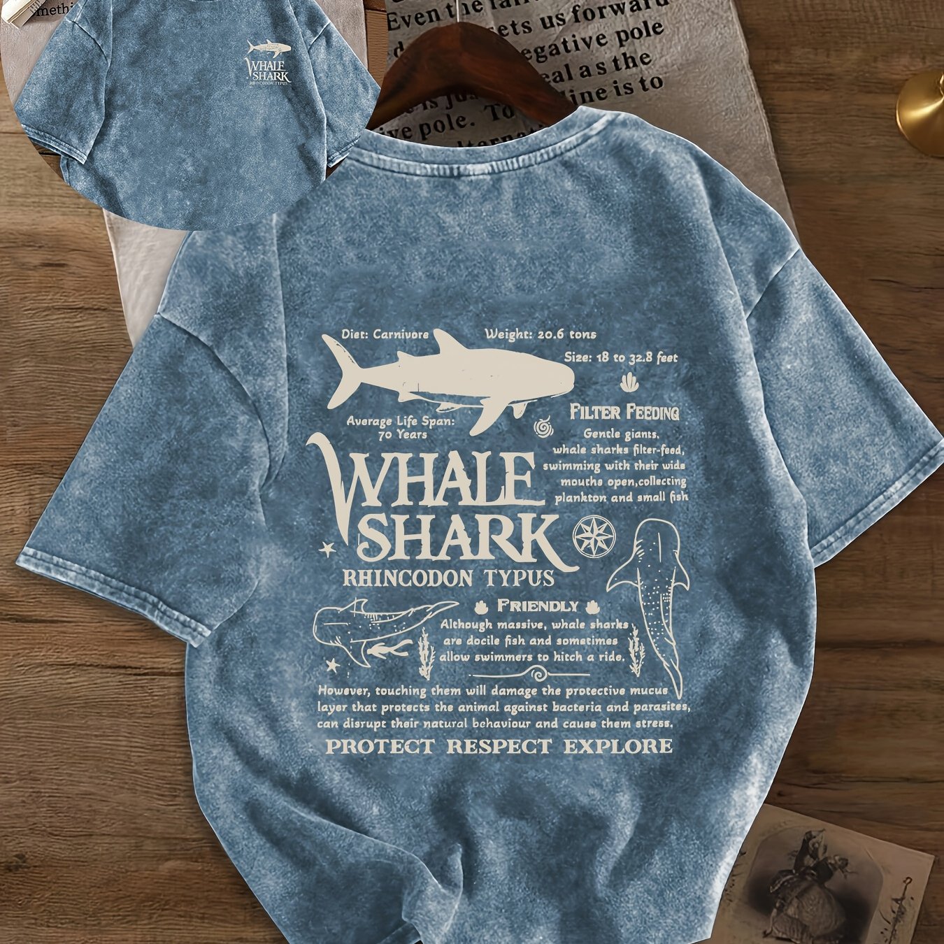 Vintage Whale Shark Tee