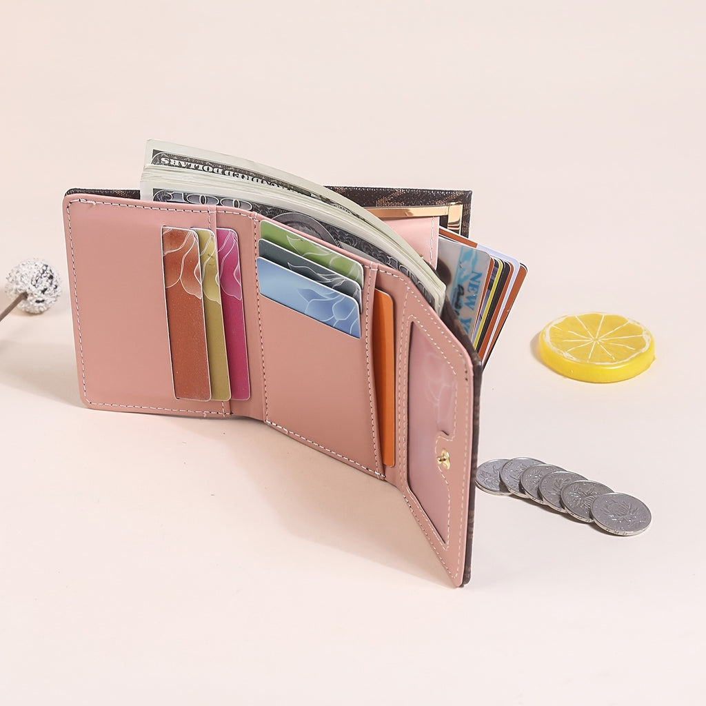 Modevos Women's Mini Trifold Wallet