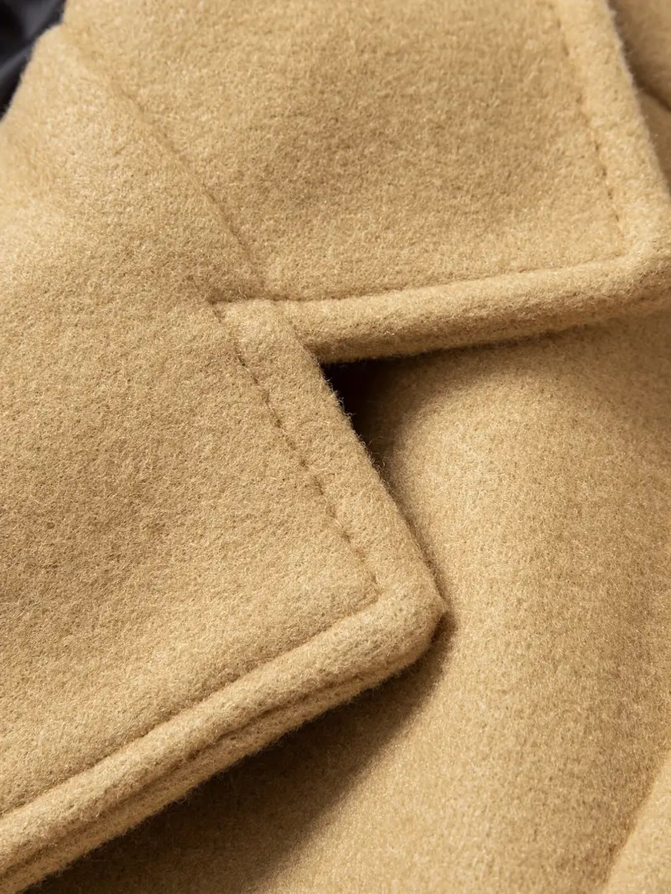 Men's Wool-Blend Overcoat