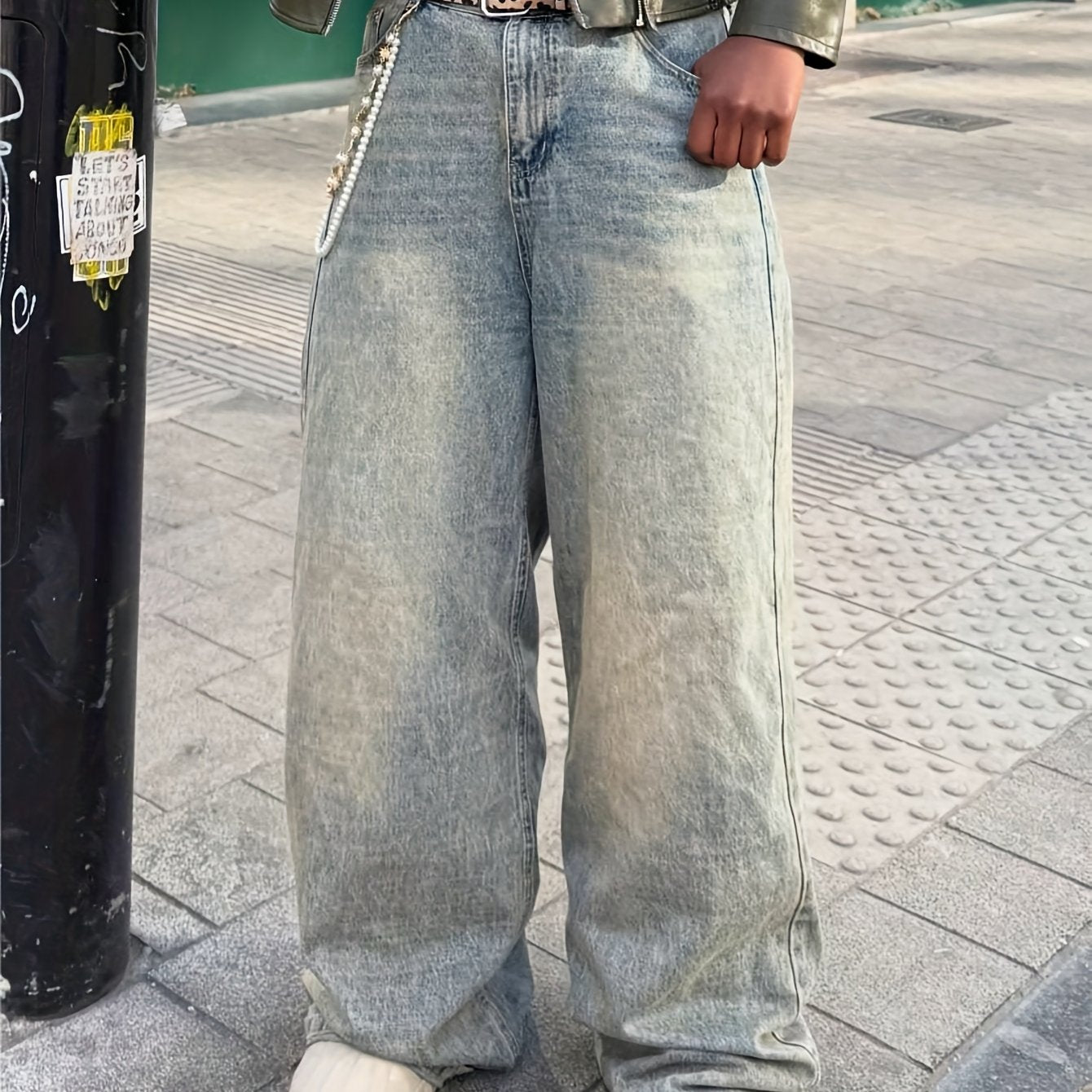 Loose Fit Streetwear Jeans