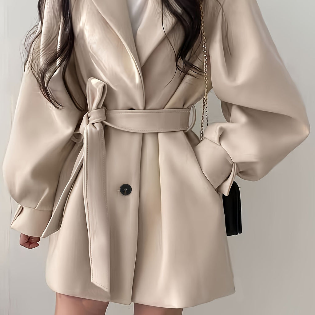 Elegant Belted Coat