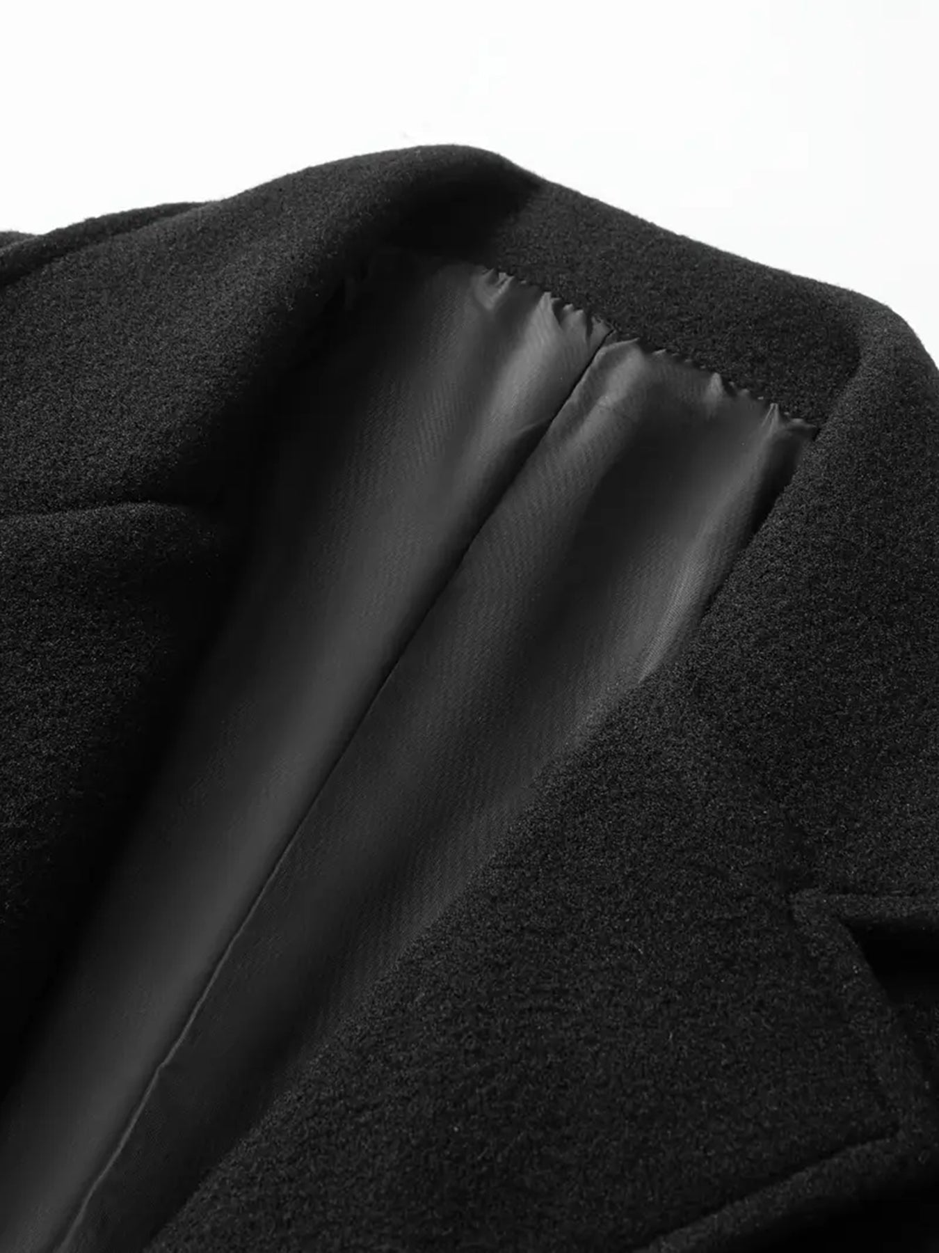 Men's Wool-Blend Overcoat