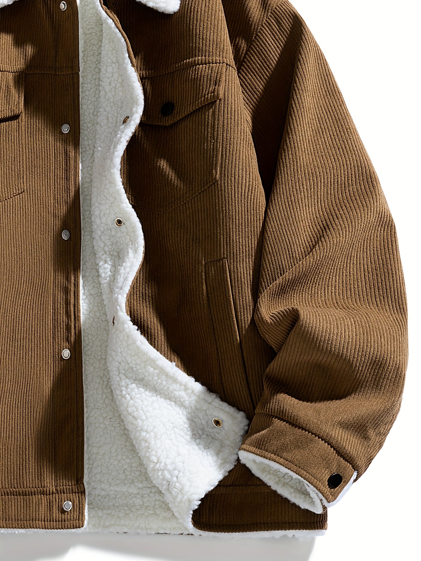 Corduroy Sherpa Jacket