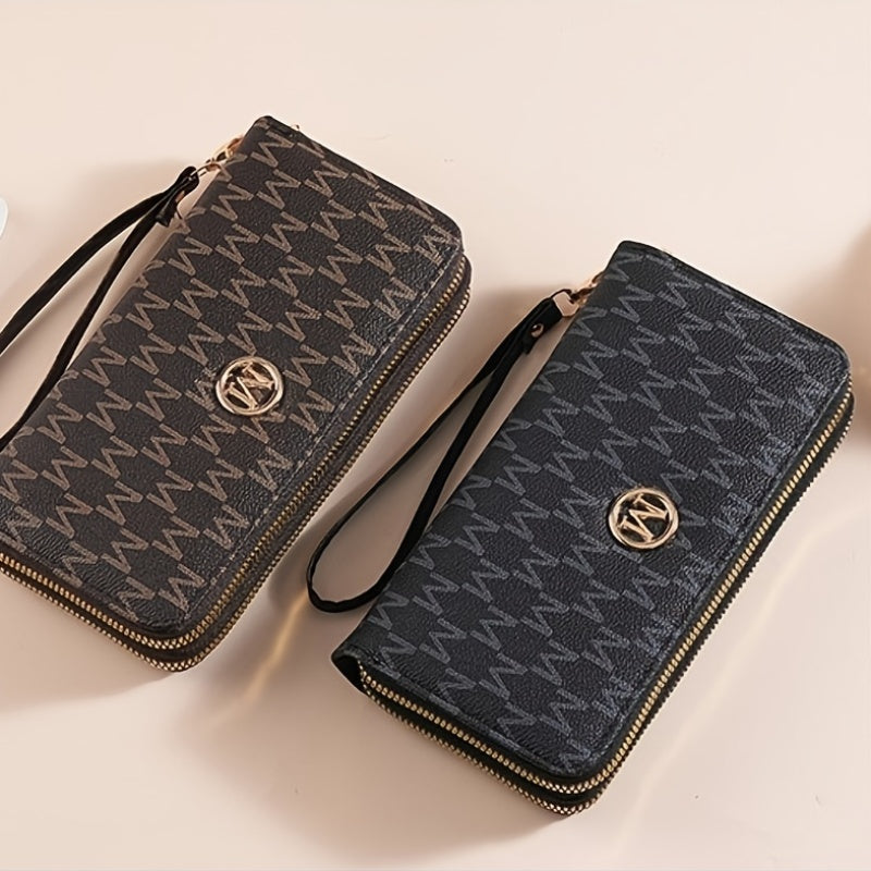 Modevos Double Zip Long Wallet