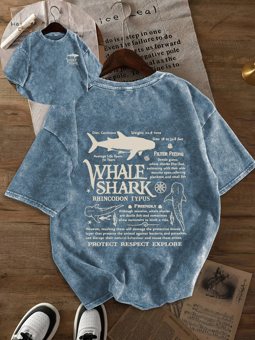 Vintage Whale Shark Tee