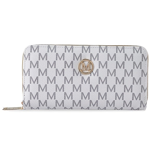 Modevos Double Zip Long Wallet