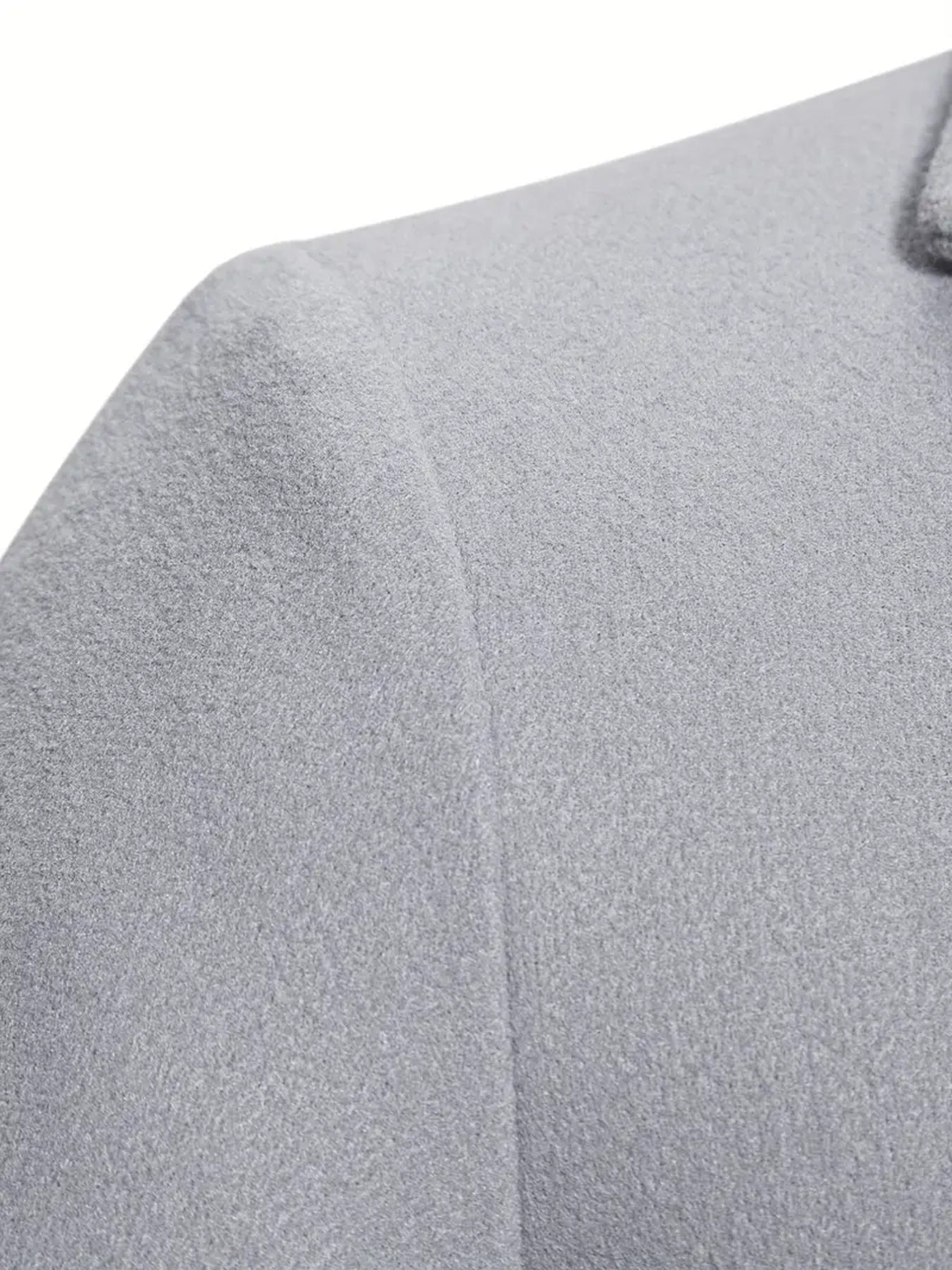 Men's Wool-Blend Overcoat