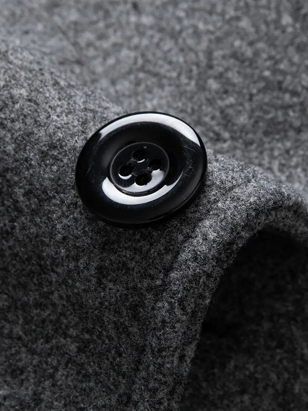 Men's Wool-Blend Overcoat