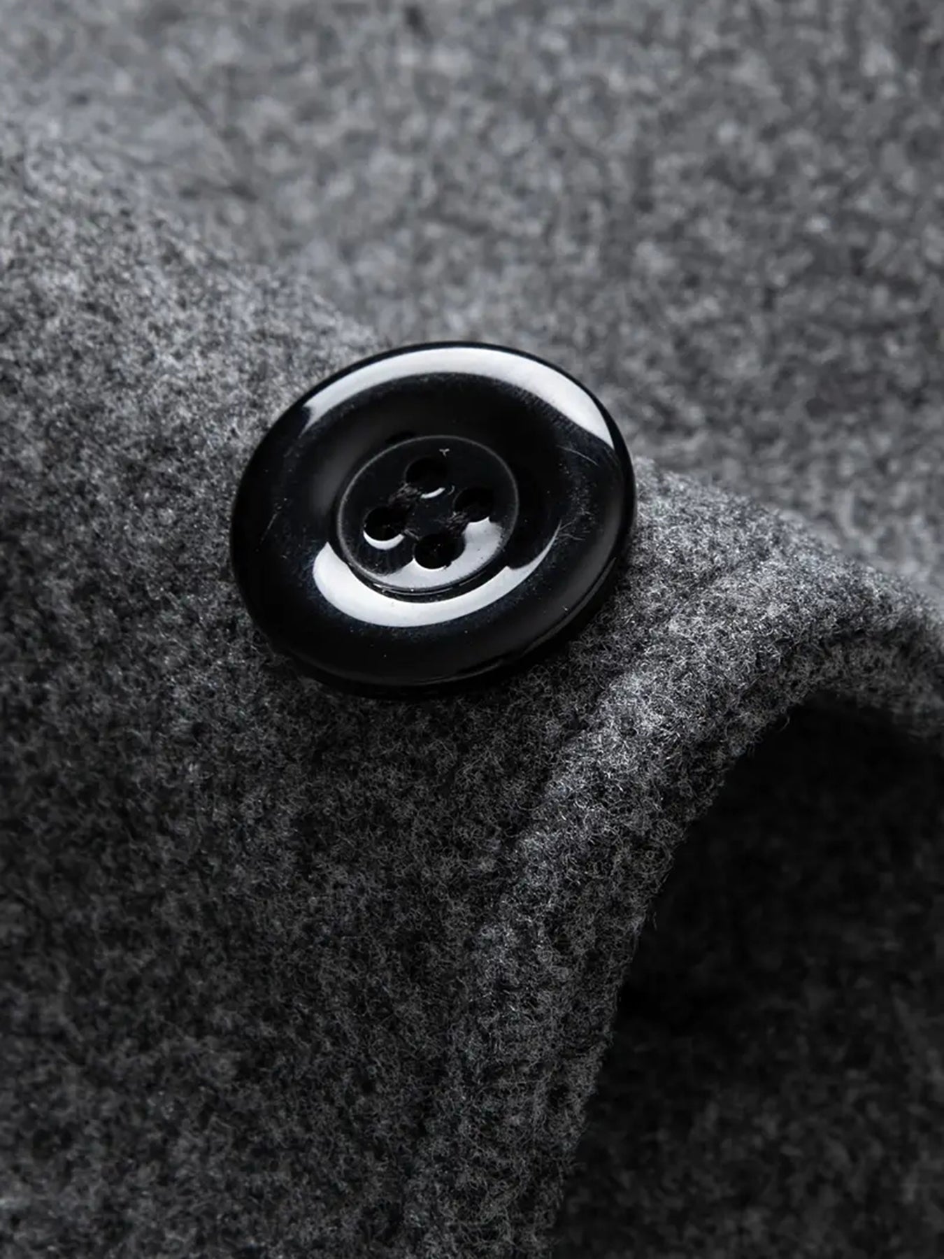 Men's Wool-Blend Overcoat