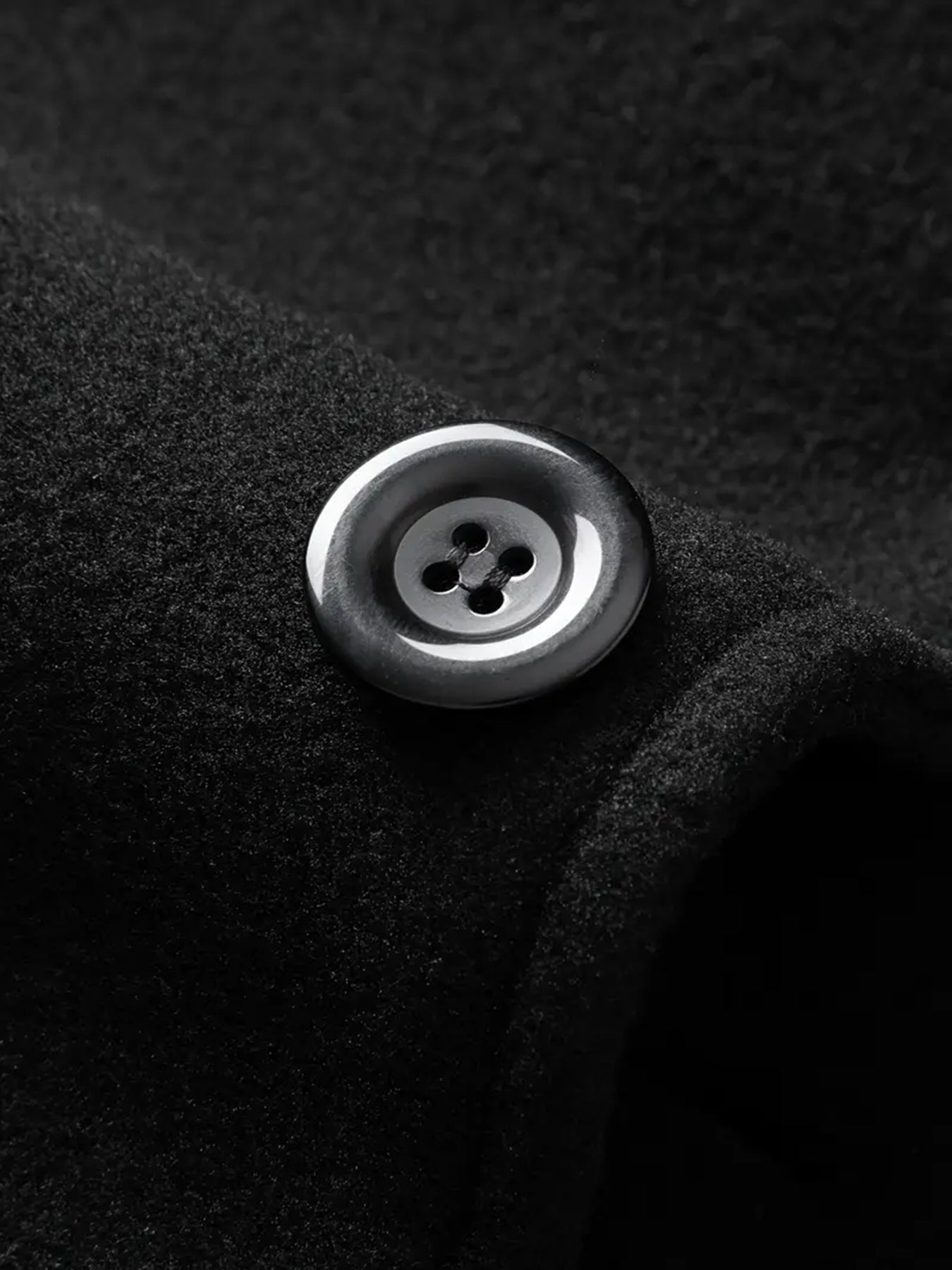 Men's Wool-Blend Overcoat