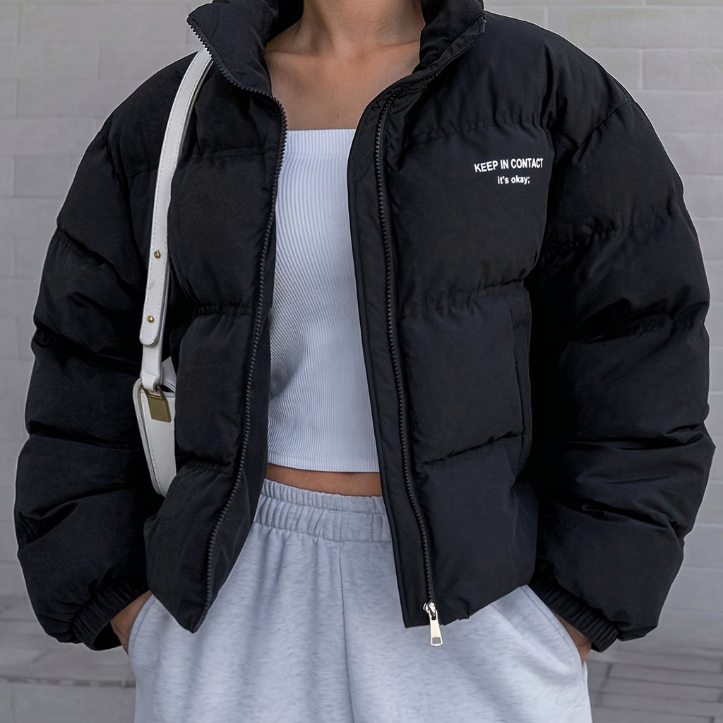 Cozy Padded Zip Jacket