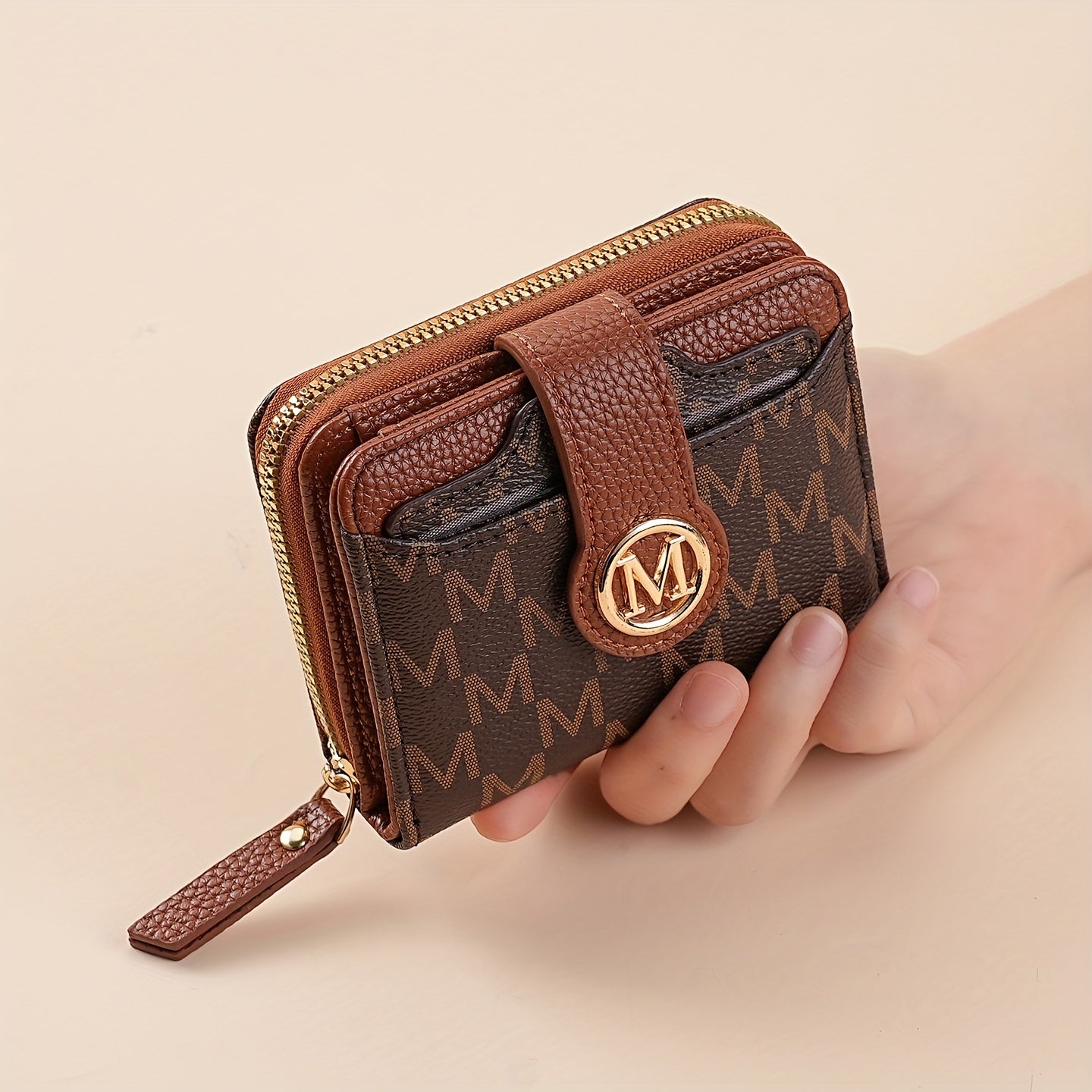 Modevos Women's Mini Leather Wallet