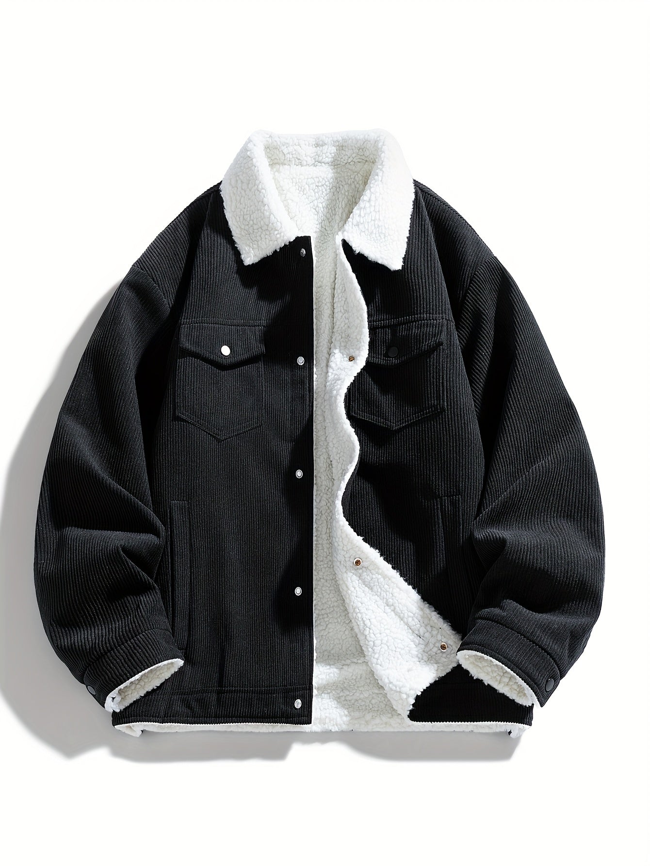 Corduroy Sherpa Jacket