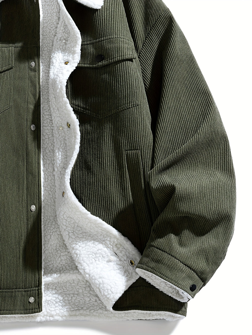 Corduroy Sherpa Jacket