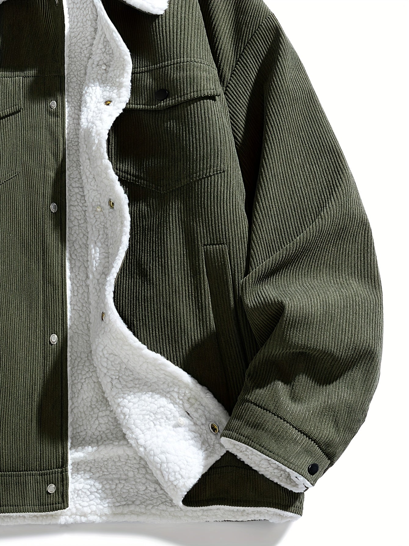 Corduroy Sherpa Jacket